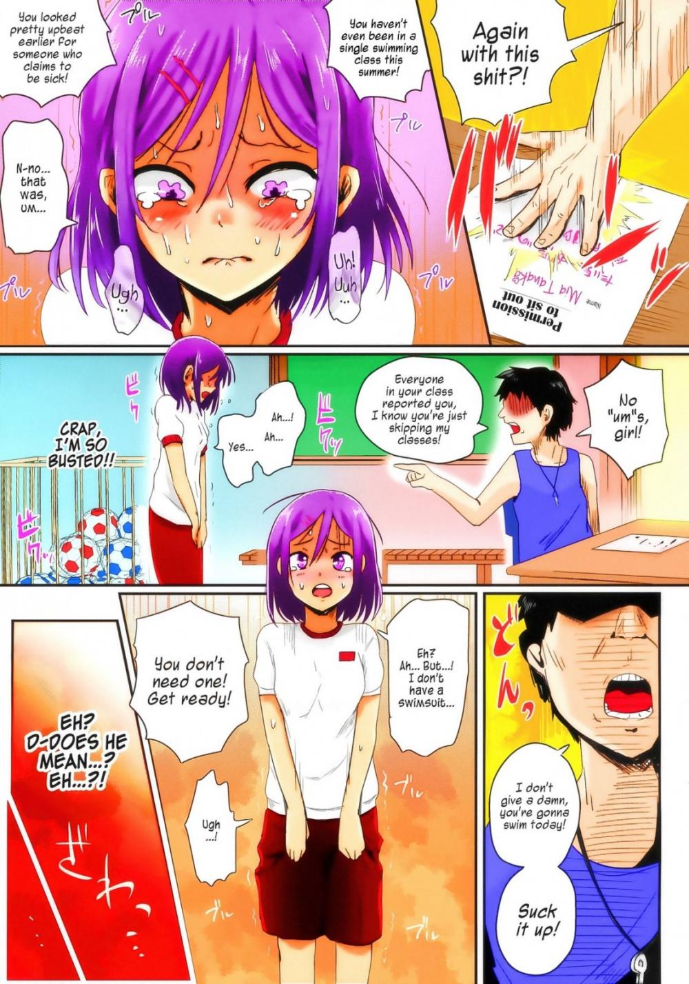 Hentai Manga Comic-Naked Swimming Class!!-Read-4